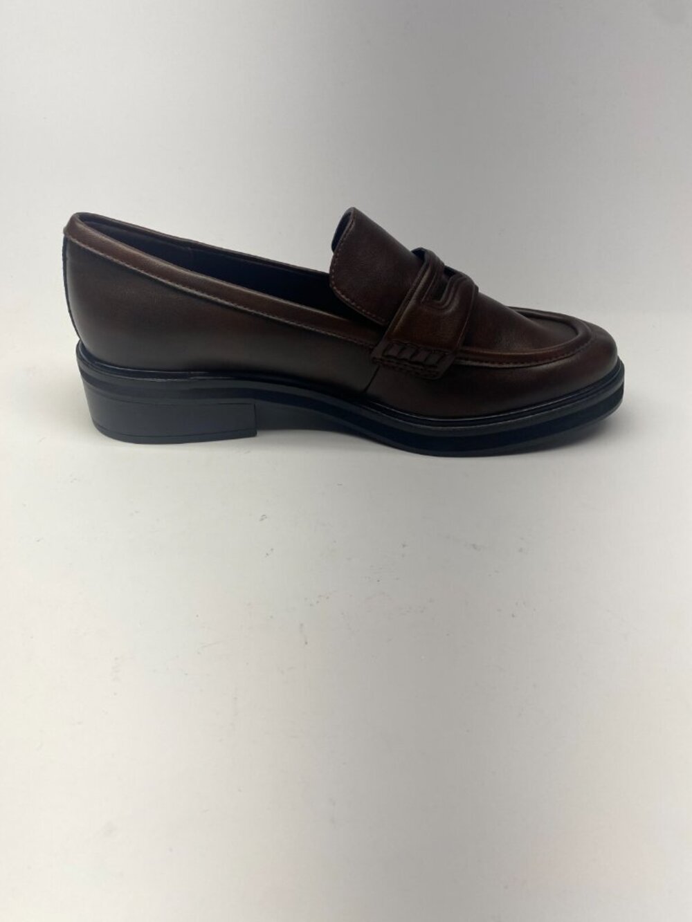 Open Edit Womens Collier Brown Chocolate Penny Loafer Sz 9.5 - Picture 7 of 10